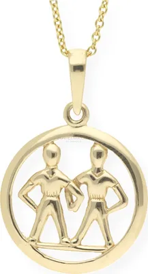 Produktbild von Sternzeichen Anhänger 333 Gold JL10-02-3921 JuwelmaLux Zwilling