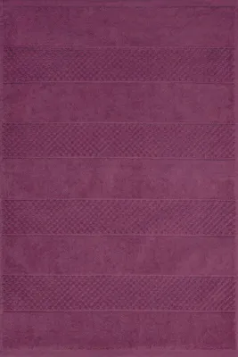 Zdjęcie produktu dla Dywanik łazienkowy 60x90 cm Jessi amarantowy bawełna viskóza
