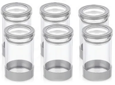 Produktbild von Vorratsdosen rund mit Deckel, (6er Set, 6x0,65L), BPA-frei