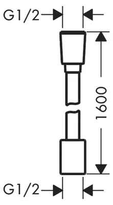 Obrázek produktu pro HANSGROHE 28260670 Textilní sprchová hadice Designflex