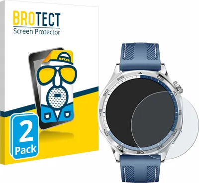 Produktbild von 2x BROTECT Schutzfolie für Huawei Watch GT 5 / GT 5 Pro (46 mm) Displayschutz Displayschutzfolie Folie Matt Entspiegelungsfolie