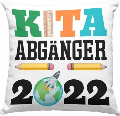 Produktbild von Trendation - Einschulung Junge Mädchen Geschenk Schultüte Füllung Deko-Kissen mit Füllung 40x40 Schulstart 1. Schultag Schuleinführung Schulanfang Geschenkidee 2022 Schulkind (Rosa)