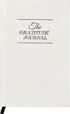Image de INF Journal de Gratitude A5 - Carnet en Lin avec Papier Épais pour l'Écriture Beige