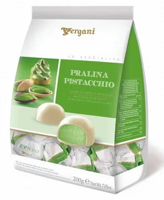 Zdjęcie produktu dla Praliny Cuore Di Crema Pistacchio 175 g Vergani