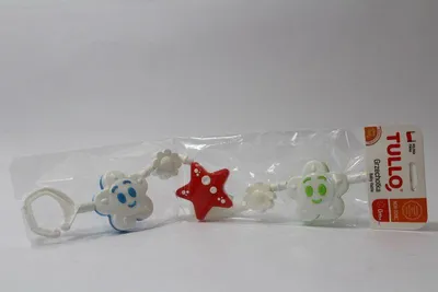 Zdjęcie produktu dla Zawieszka do wózka 2xkwiatek 1xgwiazdka 176 71766