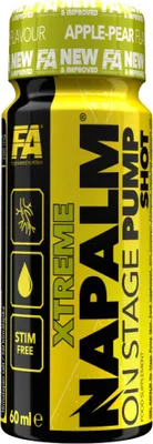 Immagine prodotto di FA Nutrition | Napalm On Stage Pump Shot Fragola e Kiwi