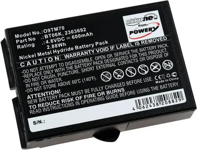 Image de Batterie pour télécommande de grue Ikusi TM70 / 1