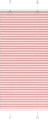 Produktbild von Plissee Rosa 65x100 cm Stoffbreite 64,4 cm Polyester