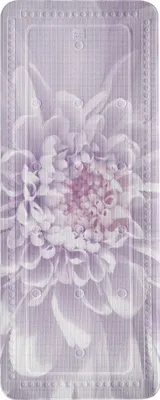Produktbild von Kleine Wolke Wanneneinlage DAHLIA Lavendel 36 x 92 cm