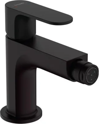 Zdjęcie produktu dla Hansgrohe Rebris S - Bateria bidetowa z wylewką, czarny matowy 72212670