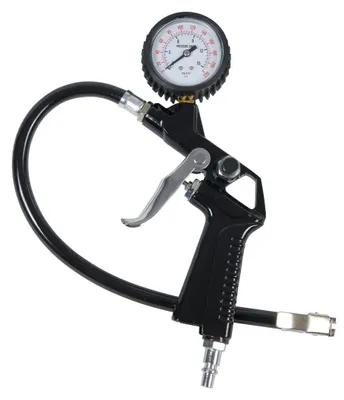 Produktbild von Reifenfüller mit Manometer 12V, 150 PSI, Kompressor, Auto, tragbar, schwarz