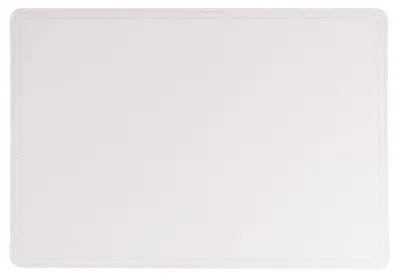 Obrázok produktu pre Sada 6 bielych PVC podložiek pod taniere – 30 x 44 cm