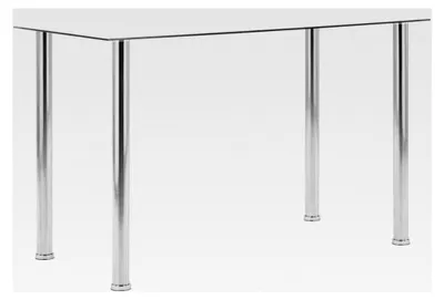 Produktbild von Esstisch Küchentisch Esszimmertisch Glastisch Speisetisch Tisch Esszimmer Küche Transparent 120x60x75cm