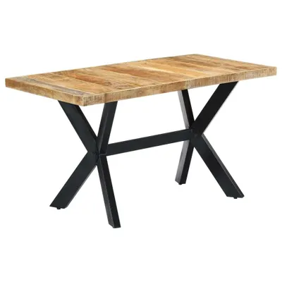 Obrázok produktu pre Jedálenský stôl 140x70x75 cm masívne mangovníkové drevo