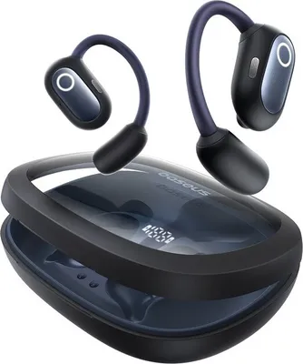 Produktbild von Baseus Eli Fit Open- Ear Headset Drahtlose Konnektivität/Musik USB Typ-C Bluetooth Schwarz