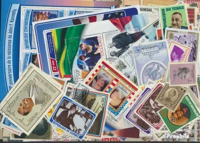 Produktbild von Briefmarken Motive 100 verschiedene Staatsoberhäupter Marken