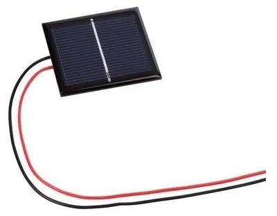 Polykristallines Solarpanel 1 V, 12,1 x 2,5 x 20 cm