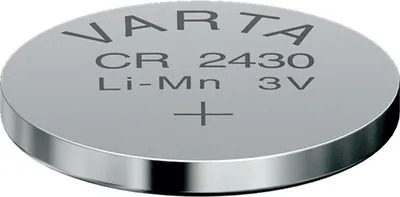 Produktbild von Varta Batterien Knopfzelle CR2430, 1 Stück, Lithium Coin, 3V, kindersichere Verpackung, für elektronische Kleingeräte - Autoschlüssel, Fernbedienungen, Waagen, Einwegbatterie, CR2430, Lithium, 3 V, 1 Stück(e), 290 mAh