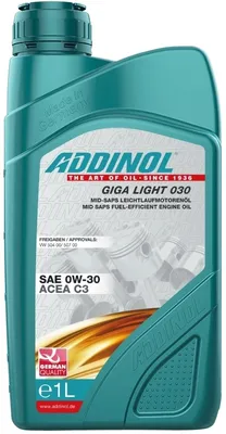 Produktbild von ADDINOL GIGA LIGHT 030 / 1 Liter Flasche
