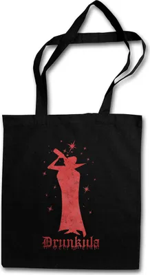 Produktbild von Urban Backwoods Drunkula, Stofftasche, Farbe: Schwarz