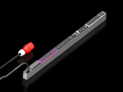 Produktbild von Rittal 7979.435, Managed, 0U, Dreiphasig, Senkrecht, Aluminium, Kunststoff, Schwarz