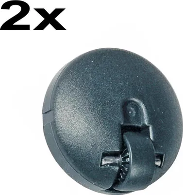 Produktbild von 2x Bosch Siemens 00027606 Rolle, Rad für Bodenstaubsauger (siehe Beschreibung)
