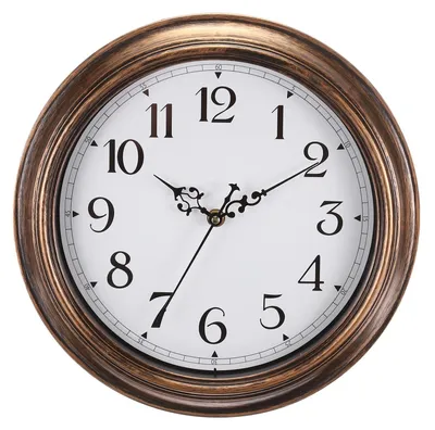 Image de Solidchoice - Horloge murale rétro avec mécanisme silencieux, idéale pour divers intérieurs
