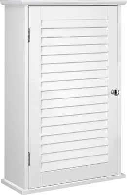 Produktbild von Wandschrank - 40 x 16 x 60 cm - Hölzerne - Weiß