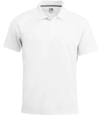 Imagen del producto de Cutter & Buck - Camiseta polo "Kelowna" para hombre, modelo ET574 (talla S), color blanco