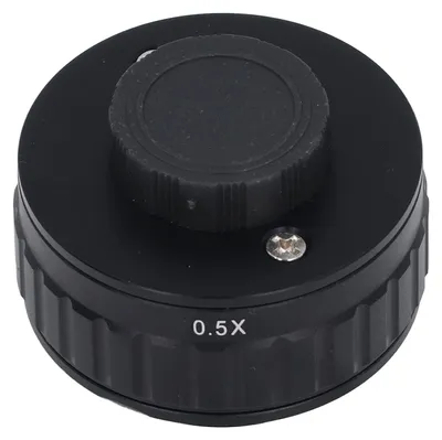 Image de Adaptateur d'objectif CTV pour caméra CCD stéréomicroscope trinoculaire, usage industriel, monture C 0,5X