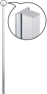 Produktbild von Jungborn Stapelprofil TRIA 40 x 44 x 2100 kürzbar chrom zur Erweiterung des Verstellbereichs vom Wandprofil