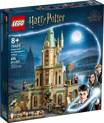 Zdjęcie produktu dla LEGO Harry Potter Hogwarts: Dumbledore’s Office 76402, Zestaw do budowania, 8 lat(a), Plastik, 654 szt., 1,03 kg