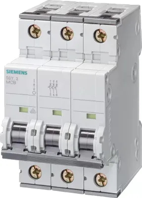 Immagine prodotto di Interruttore miniaturizzato 5SY6325-7 C25A 3 poli 6kA (5SY6325-7)