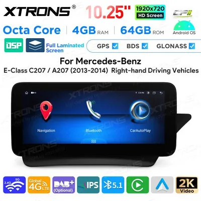 Produktbild von Xtrons QAMS1445M12ECR Android Autoradio Mercedes-Benz E-Klasse C207/A207