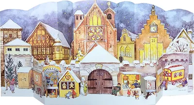 Produktbild von Adventskalender "Domplatz von 1947"