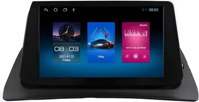 Produktbild von Autoradio mit Bluetooth und CarPlay für Renault Kangoo (2009–2018) – Kompatibel mit Apple und Android – Stereoanlage mit Navigation – Navigationssystem – 1 GB RAM, 16 GB Speicher