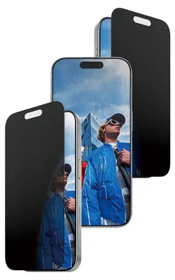 Image de PanzerGlass Privacy BK Rahmen iP 17 UWF Fastfit