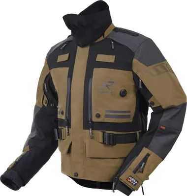 Immagine prodotto di Rukka TitanTrail-R giacca da moto impermeabile in tessuto, marrone/grigio, 60