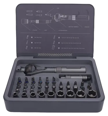 Obrázok produktu pre Elzusha – Sada magnetických skrutkovačov 40 v 1 – 180° univerzálna