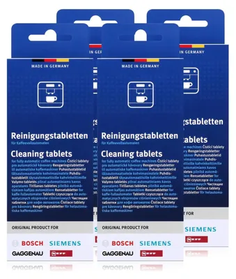 Produktbild von 4x Bosch TCZ6001 Reinigungstabletten für Kaffeevollautomaten