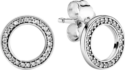 Produktbild von Pandora Ohrstecker Silber 925 clear cubic Zirkonia 290585CZ