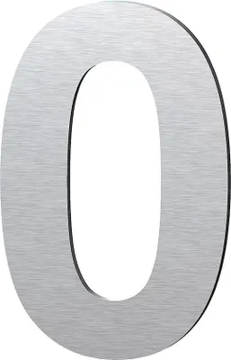 Produktbild von Famanu Hausnummer 205 mm - Edelstahl