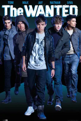 Produktbild von The Wanted - Names - Musik - Poster Druck - Größe 61x91,5 cm
