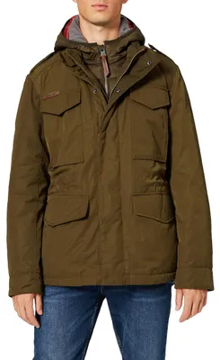 Obrázek produktu pro Camel Active, pánská bunda, model 430560/8597, barva: zelená (olivová 30), velikost: M (50)