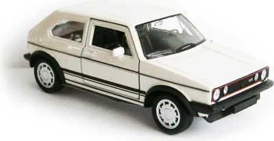 Produktbild von VOLKSWAGEN GOLF I GTI Metall Modellauto Modell Auto Spielzeugauto 77 (Weiss)