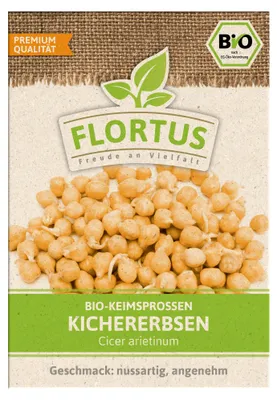 Artikelbild 2 von 'BIO Keimsprossen Kichererbse' aus der Kategorie Keimsprossen