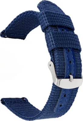 Productafbeelding van Horlogeband Army 3320, blauw, model 3320-18-20