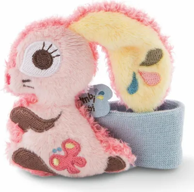 Produktbild von NICI My First Nici Wombi Tombi Rasselarmband Hase Hopsali, Rassel Armband, Baby Spielzeug, 46589