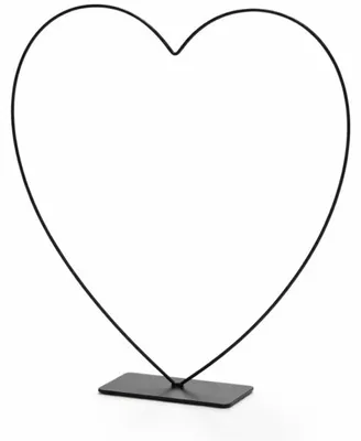 Productafbeelding van Decoratief Hart Frame Zwart 58 Cm