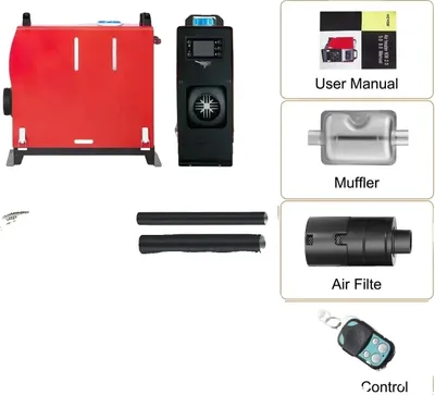 Obrázok produktu pre Dieselový ohrievač vzduchu, rýchly ohrev, energeticky účinný dizajn, 8KW LCD spínač